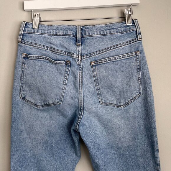 J. Crew Straight Leg Jean Size 28 High Waisted Light Denim - Picture 7 of 10